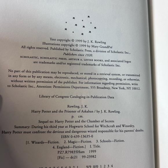 Lot Of 3 Harry Potter Books 1-3 JK Rowling Prisoner of Azkaban HC - Picture 5 of 5